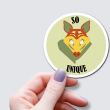Load image into Gallery viewer, So Unique - Positive Affirmation Bat Vinyl Sticker