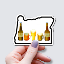 Load image into Gallery viewer, Beer Art-Oregon State Sticker