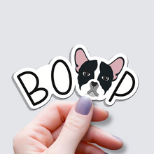 Load image into Gallery viewer, Frenchie BOOP Dog Vinyl Sticker