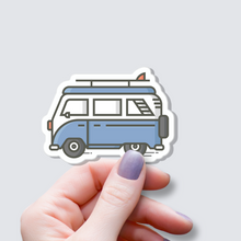 Load image into Gallery viewer, Blue Van Sticker