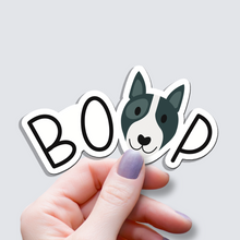 Load image into Gallery viewer, Bull Terrier BOOP Dog Vinyl Sticker