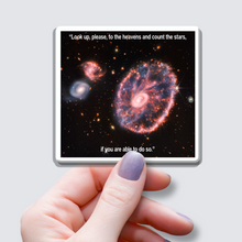 Load image into Gallery viewer, Cartwheel Galaxy Sticker