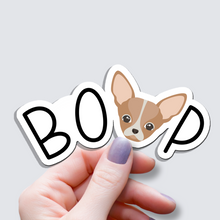 Load image into Gallery viewer, Chihuahua BOOP Dog Vinyl Sticker