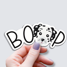 Load image into Gallery viewer, Dalmatian BOOP Dog Vinyl Sticker
