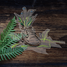 Load image into Gallery viewer, Floral Boots Sticker