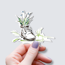 Load image into Gallery viewer, Floral Boots Sticker