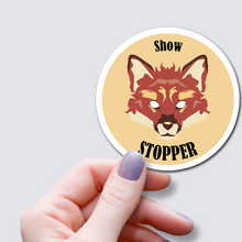Load image into Gallery viewer, Show Stopper - Positive Affirmation Fox Vinyl Sticker
