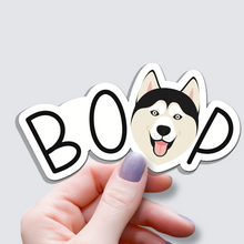 Load image into Gallery viewer, Husky BOOP Dog Vinyl Sticker