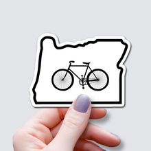 Load image into Gallery viewer, Mans Bike-Oregon State Sticker