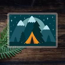 Load image into Gallery viewer, Camping Under the Stars_ Vinyl Sticker