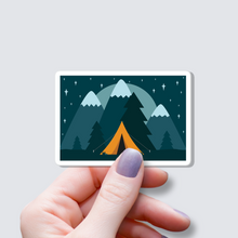 Load image into Gallery viewer, Camping Under the Stars_ Vinyl Sticker