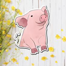Load image into Gallery viewer, Barn Animals - Pig -Vinyl Sticker