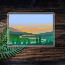 Load image into Gallery viewer, Sunrise in the Mountains Sticker