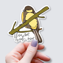 Load image into Gallery viewer, You are Worth More Oak Tree Sticker