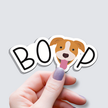 Load image into Gallery viewer, Pitbull BOOP Dog Vinyl Sticker
