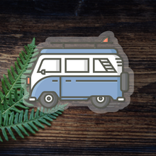 Load image into Gallery viewer, Blue Van Sticker