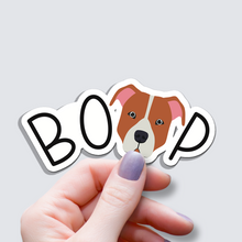 Load image into Gallery viewer, Pitbull BOOP Dog Vinyl Sticker