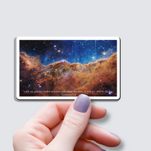 Load image into Gallery viewer, Cosmic Cliffs Vinyl Sticker