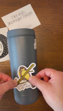 Load and play video in Gallery viewer, Coffee Cup-One Line Vinyl Sticker
