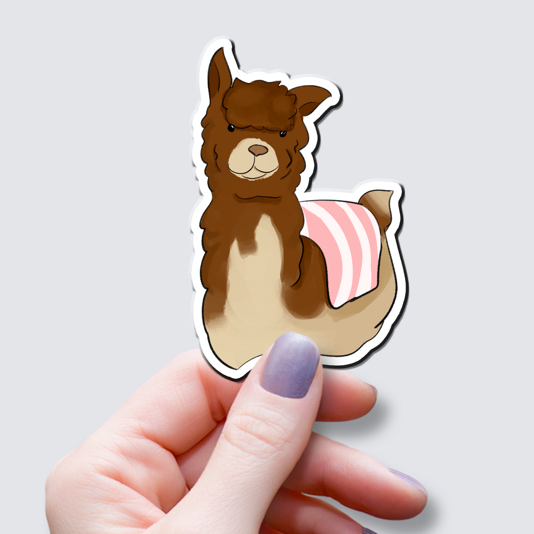 Alpaca - Vinyl Sticker