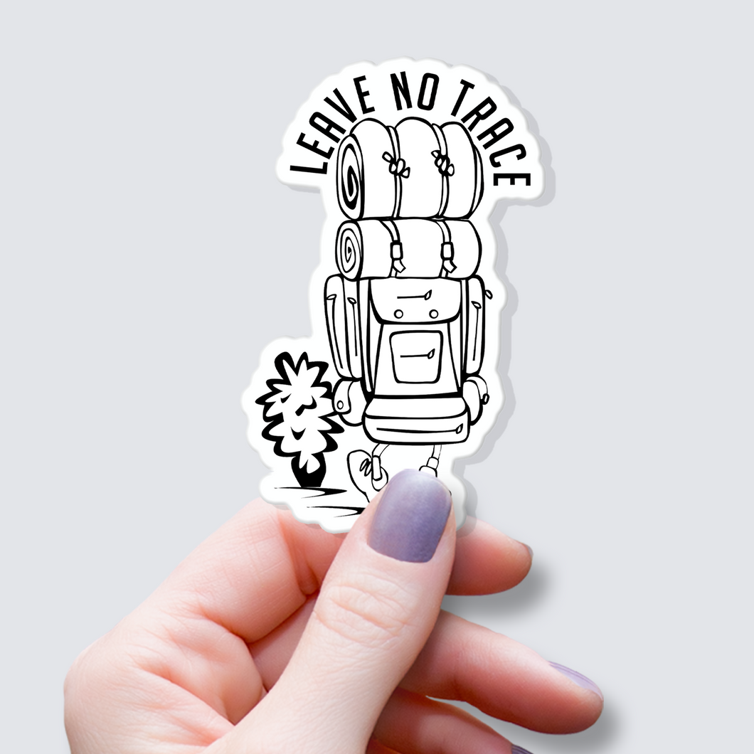 Backpacker Sticker