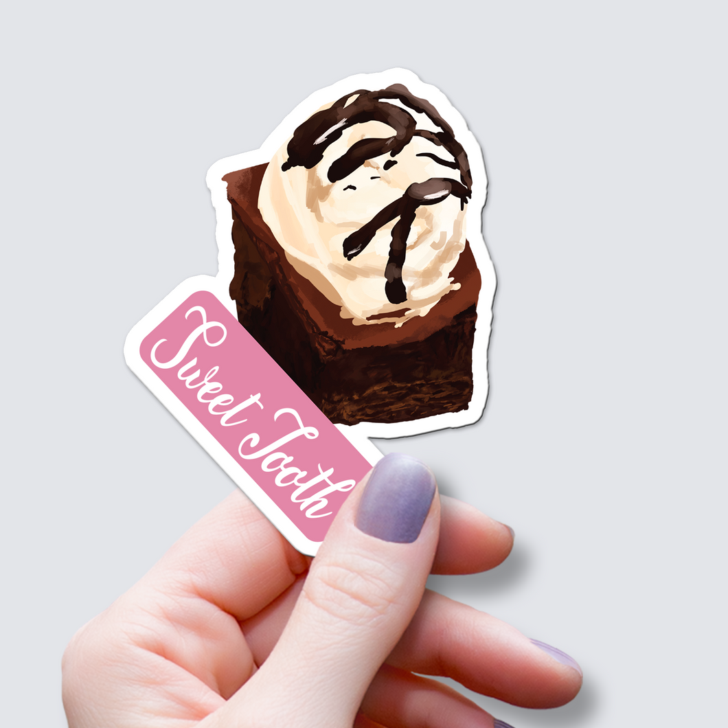 Brownie - Sweet Tooth Vinyl Sticker