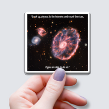 Load image into Gallery viewer, Cartwheel Galaxy Sticker
