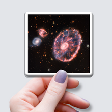 Load image into Gallery viewer, Cartwheel Galaxy Sticker
