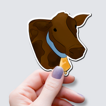 Load image into Gallery viewer, Chocolate Cow - Barn Animals - Vinyl Sticker
