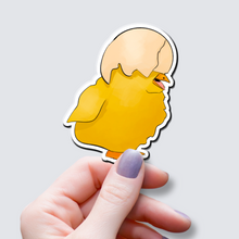 Load image into Gallery viewer, Barn Animals - Egg Head Chick -Vinyl Sticker
