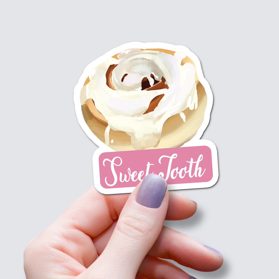 The Cinnamon Bun Sticker