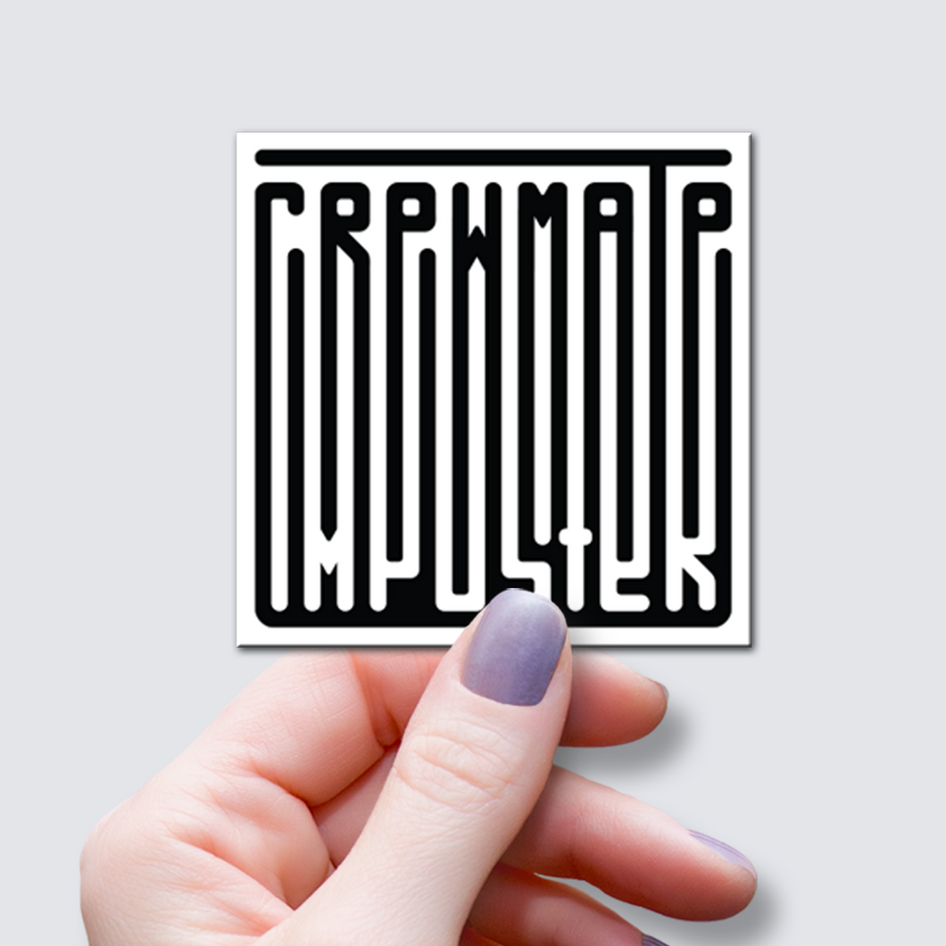 Crewmate Imposter Vinyl Sticker