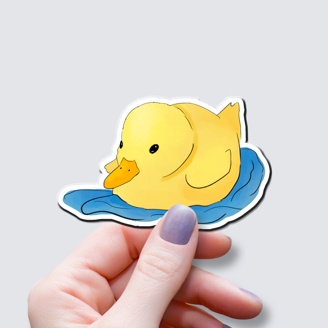 Barn Animals - Duckling -Vinyl Sticker