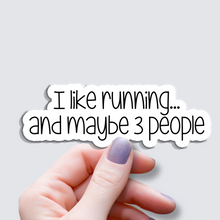 Load image into Gallery viewer, I Like Series - I Like Running - Vinyl Sticker
