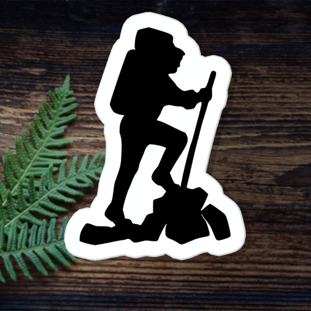 Hiker Sticker