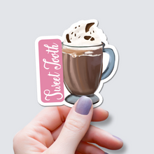 Load image into Gallery viewer, Hot Chocolate - Sweet Tooth Vinyl Sticker
