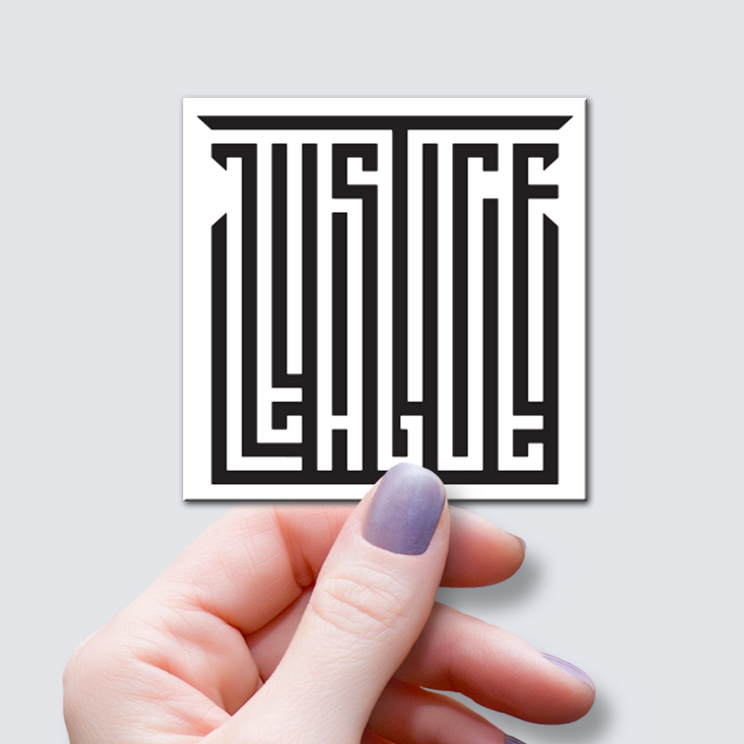 Justice League Vinyl Sticker