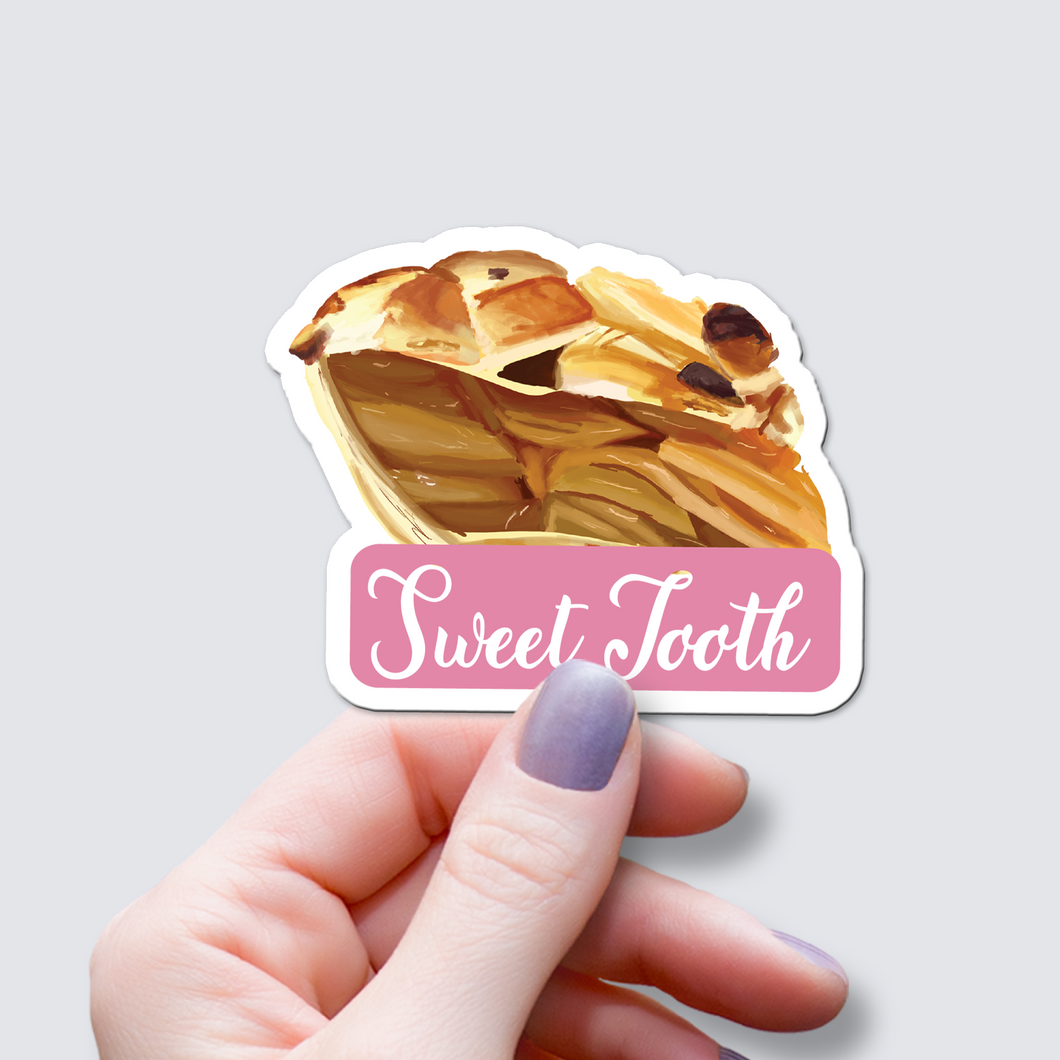 Apple Pie - Sweet Tooth Vinyl Sticker