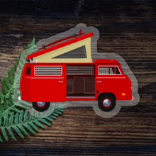 Load image into Gallery viewer, Red Vanagon Sticker
