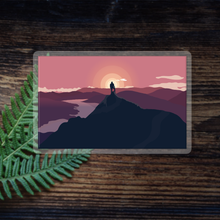 Load image into Gallery viewer, Sunset Mountain Sticker
