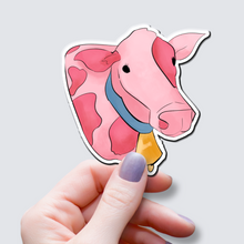 Load image into Gallery viewer, Strawberry Cow - Vinyl Sticker
