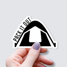 Load image into Gallery viewer, Camping Tent Sticker
