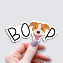 Load image into Gallery viewer, Pitbull BOOP Dog Vinyl Sticker
